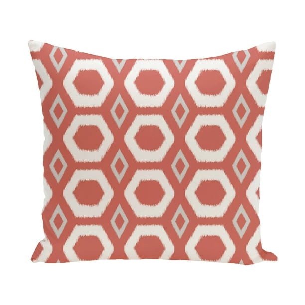 Red Ebydesign Ombre Decorative Pillow 
